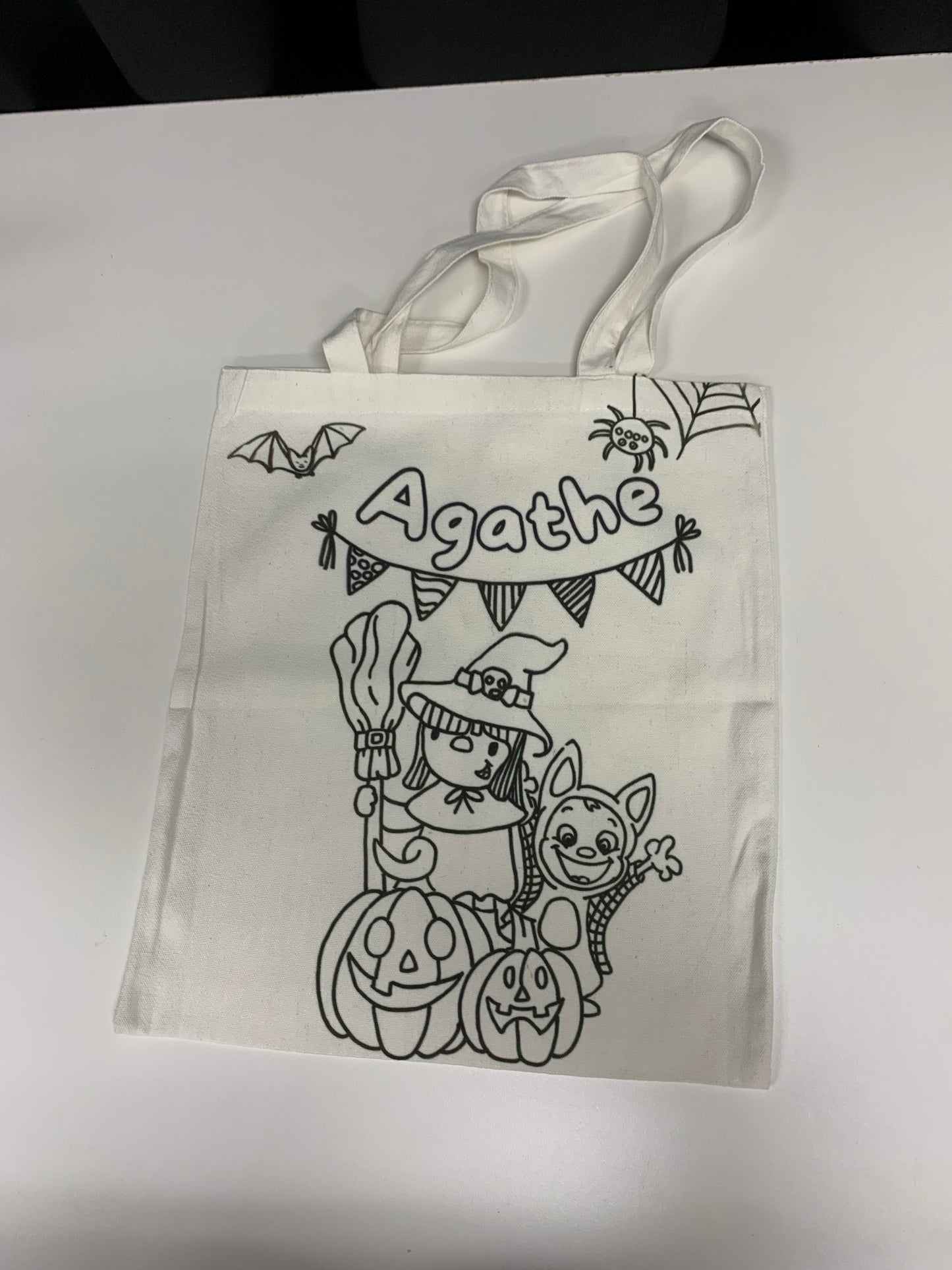 Sac fourre-tout à dessiner "Halloween festif"