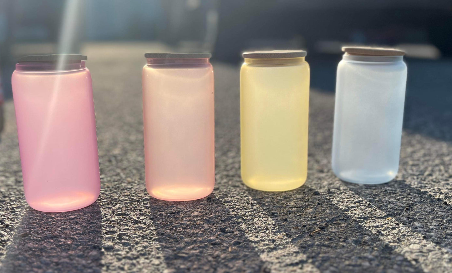 Verre en vitre givré UV