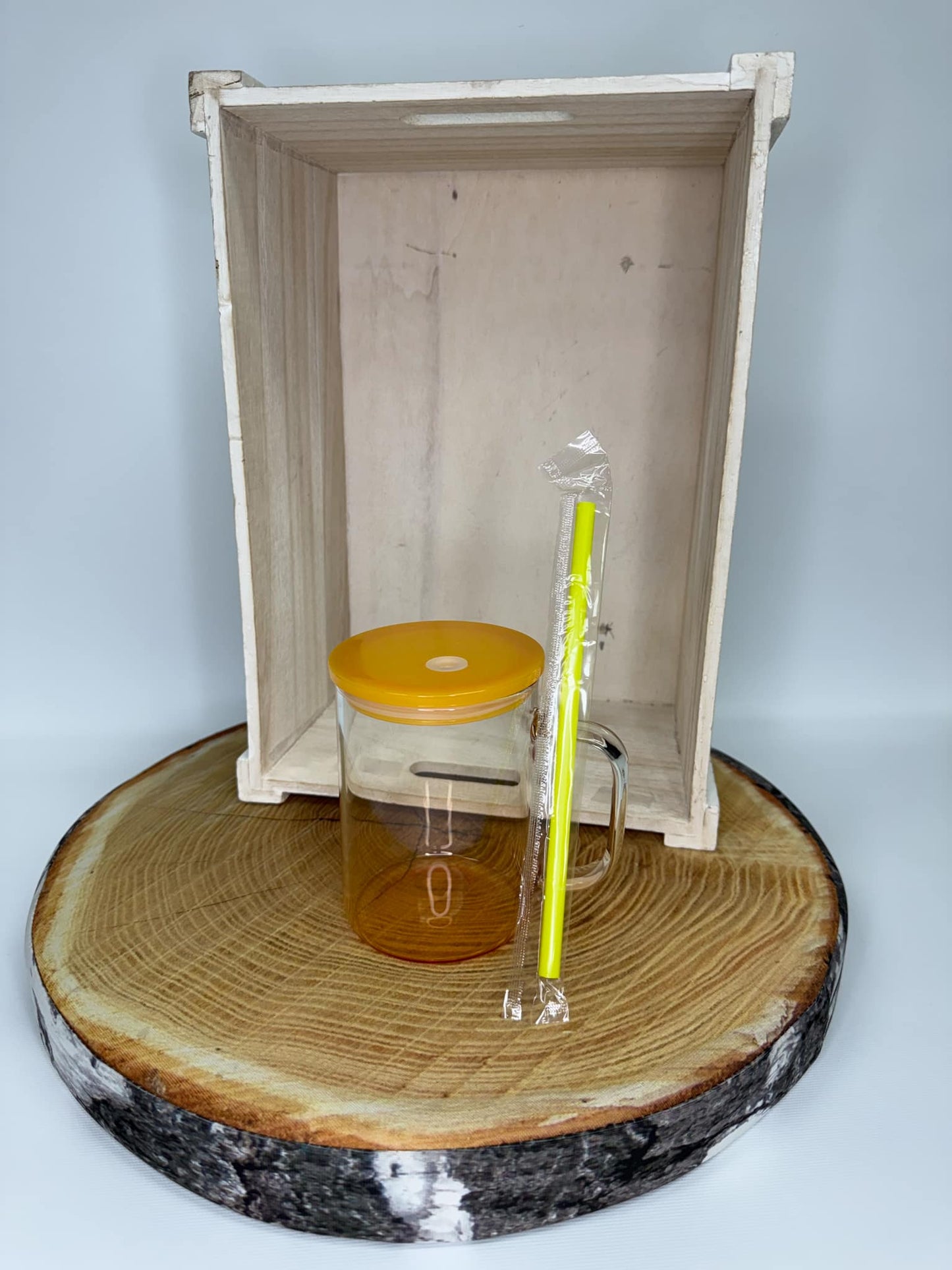 Tasse en vitre coloré dégradé