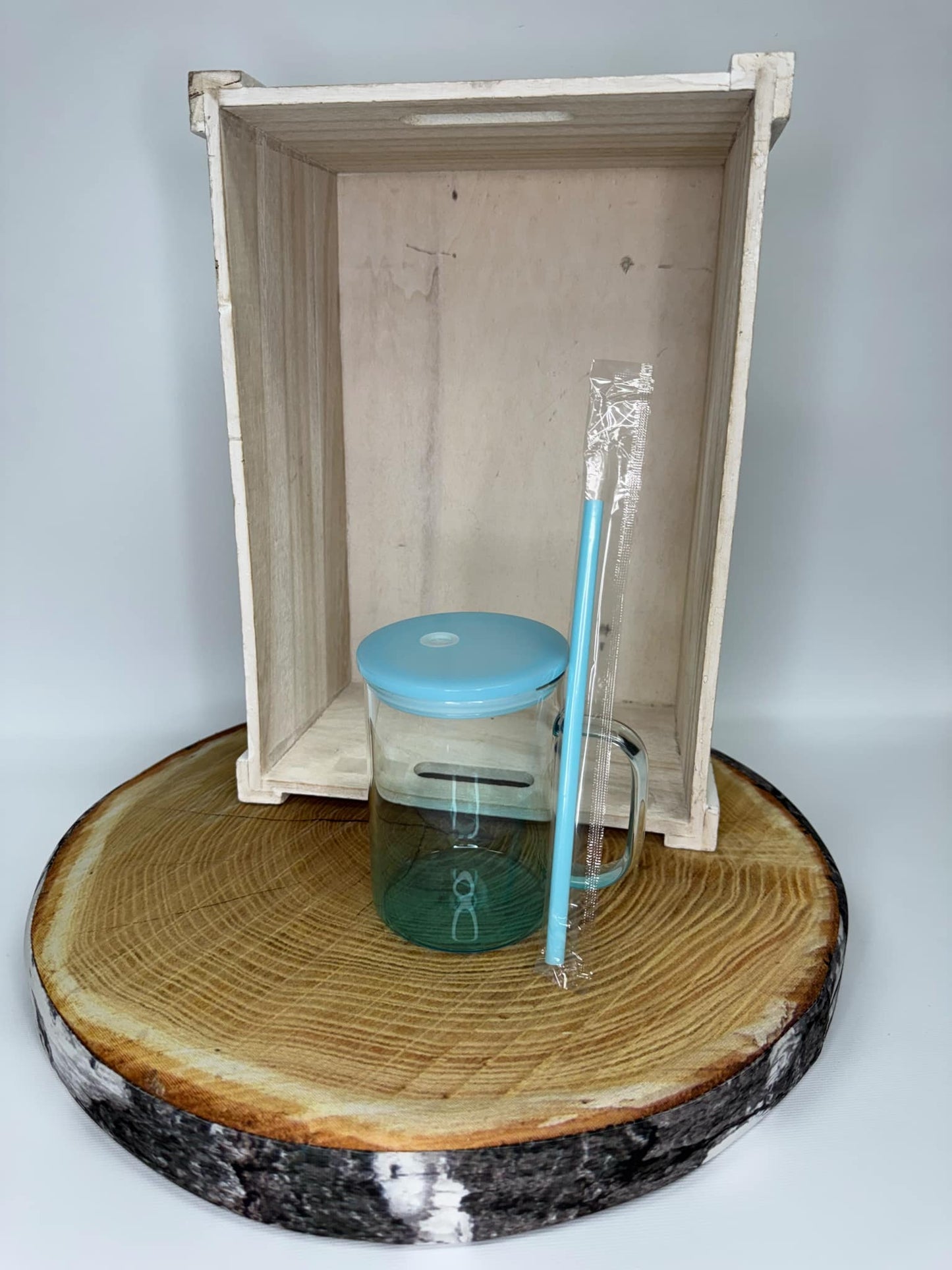 Tasse en vitre coloré dégradé
