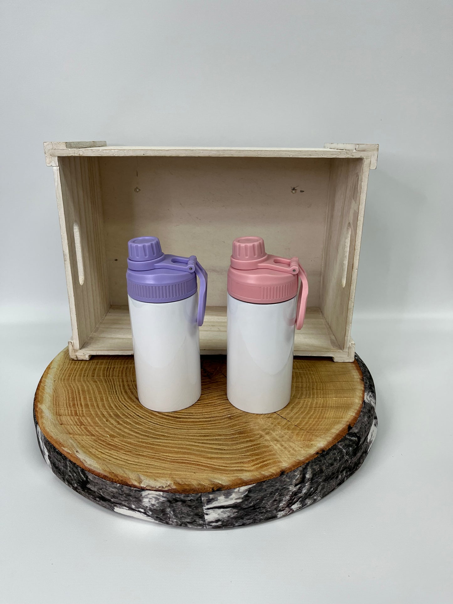 Bouteille petit format à goulot modèle 3 - PASTEL