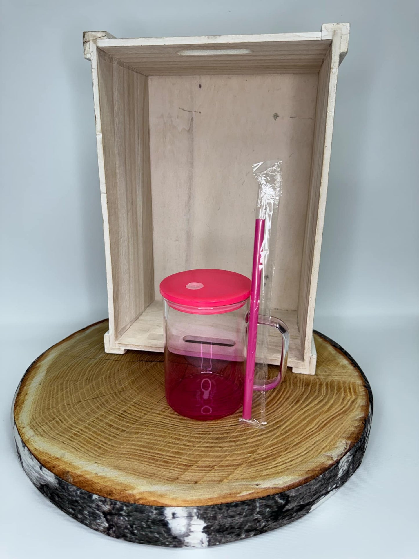 Tasse en vitre coloré dégradé
