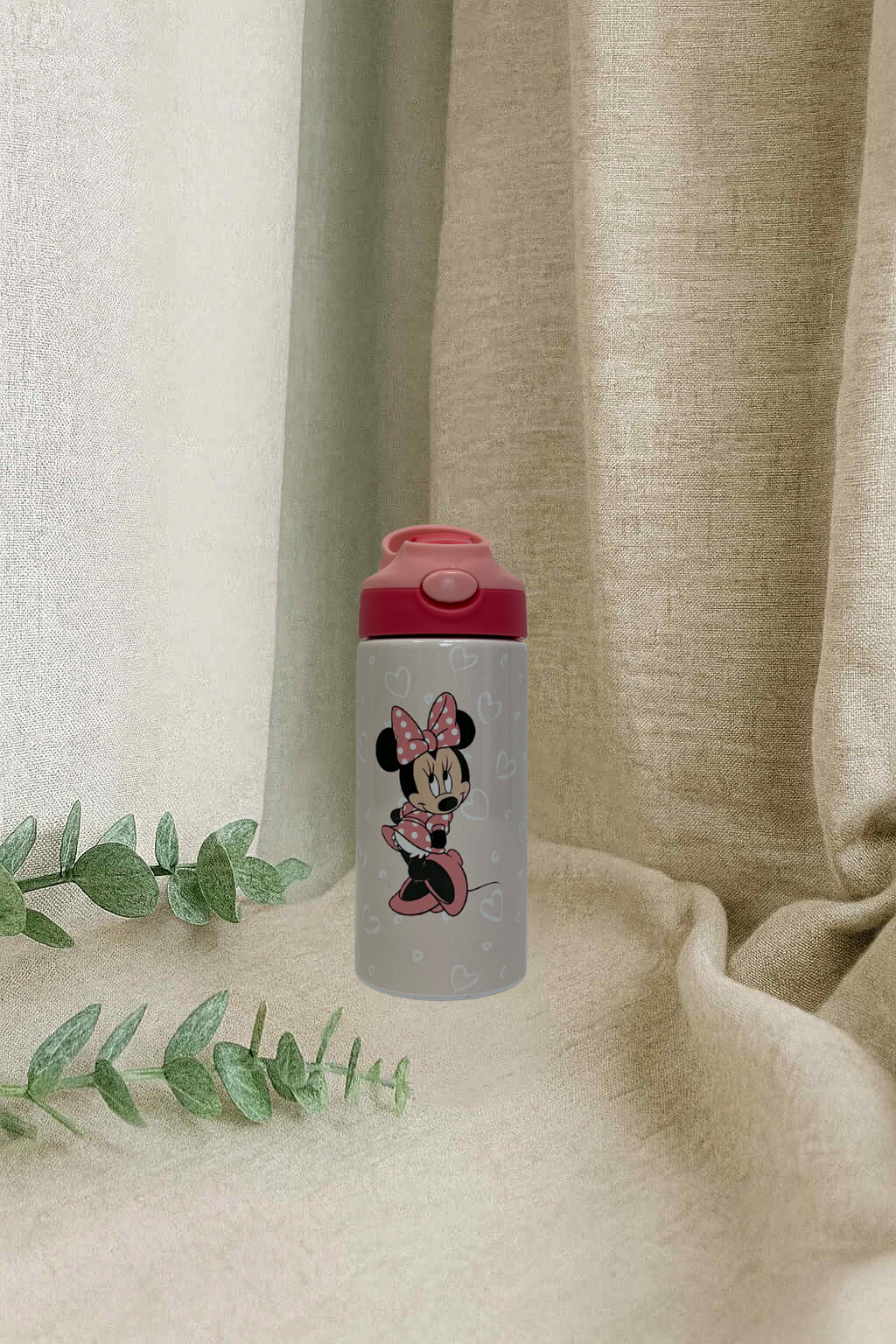 Bouteille pour enfant modèle 1- souris avec boucle