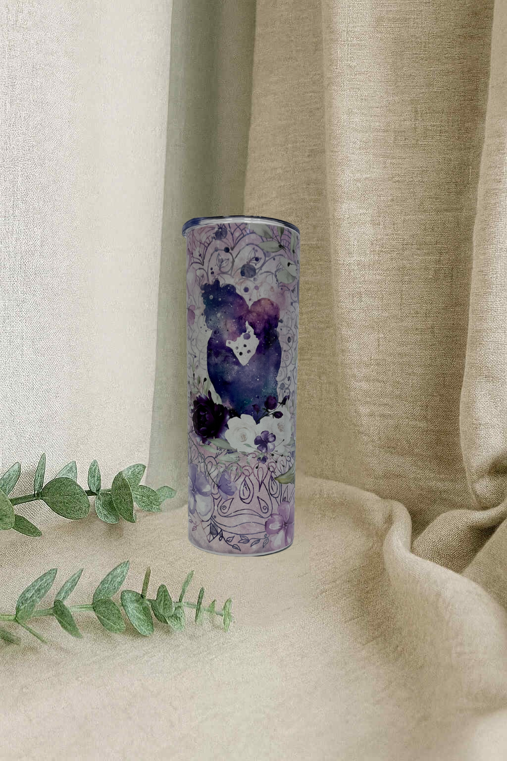 Bouteille de transport - Douce maman fleural