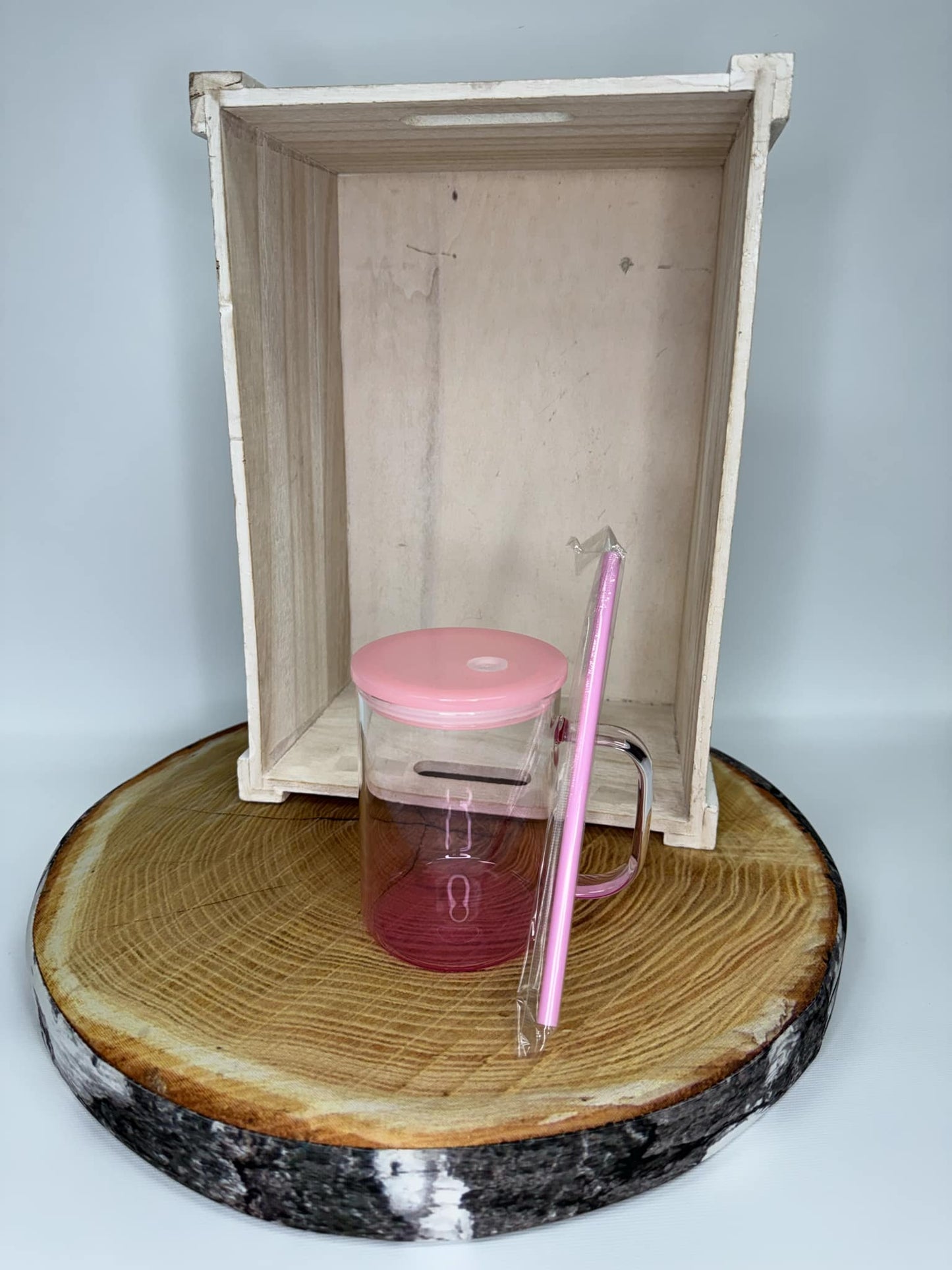 Tasse en vitre coloré dégradé