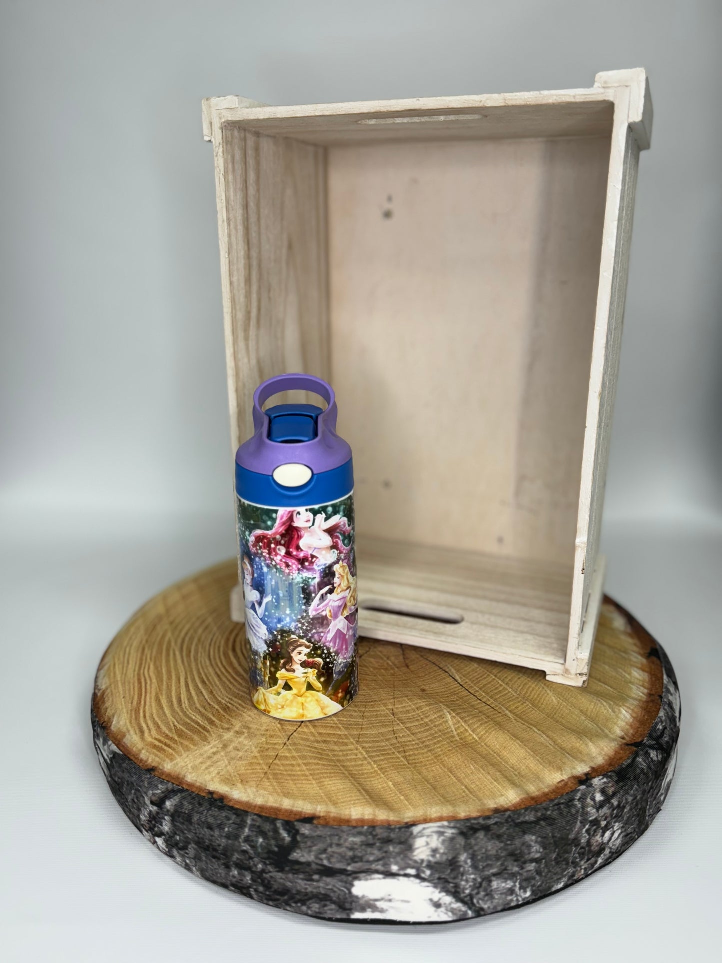 Bouteille pour enfant modèle 1- Princesses ciel étoilé