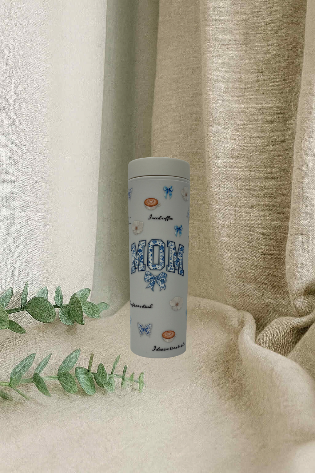 Bouteille en plastique 20 oZ - Mom boucles