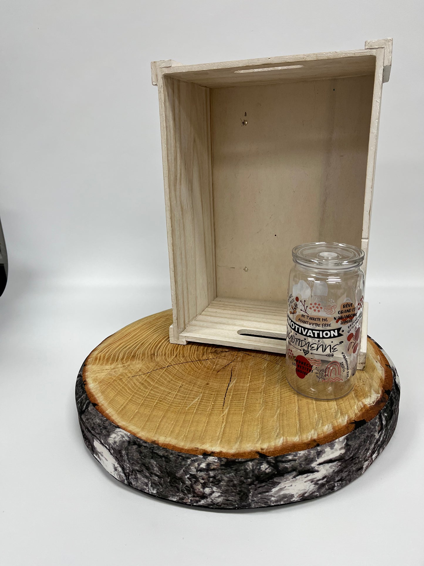 Verre de plastique « Motivation quotidienne»