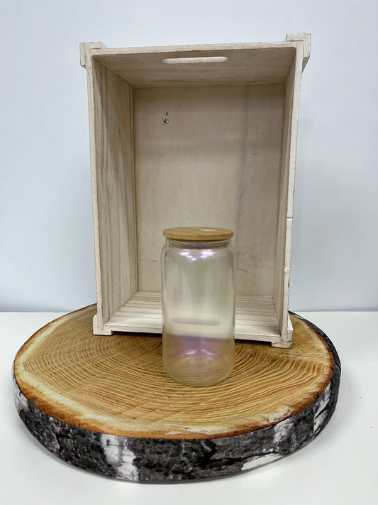 Verre en vitre scintillant