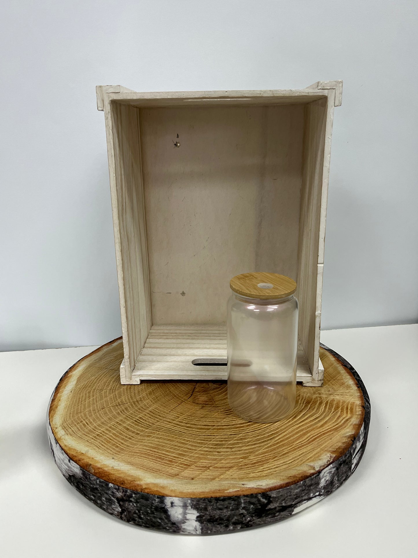 Verre en vitre scintillant