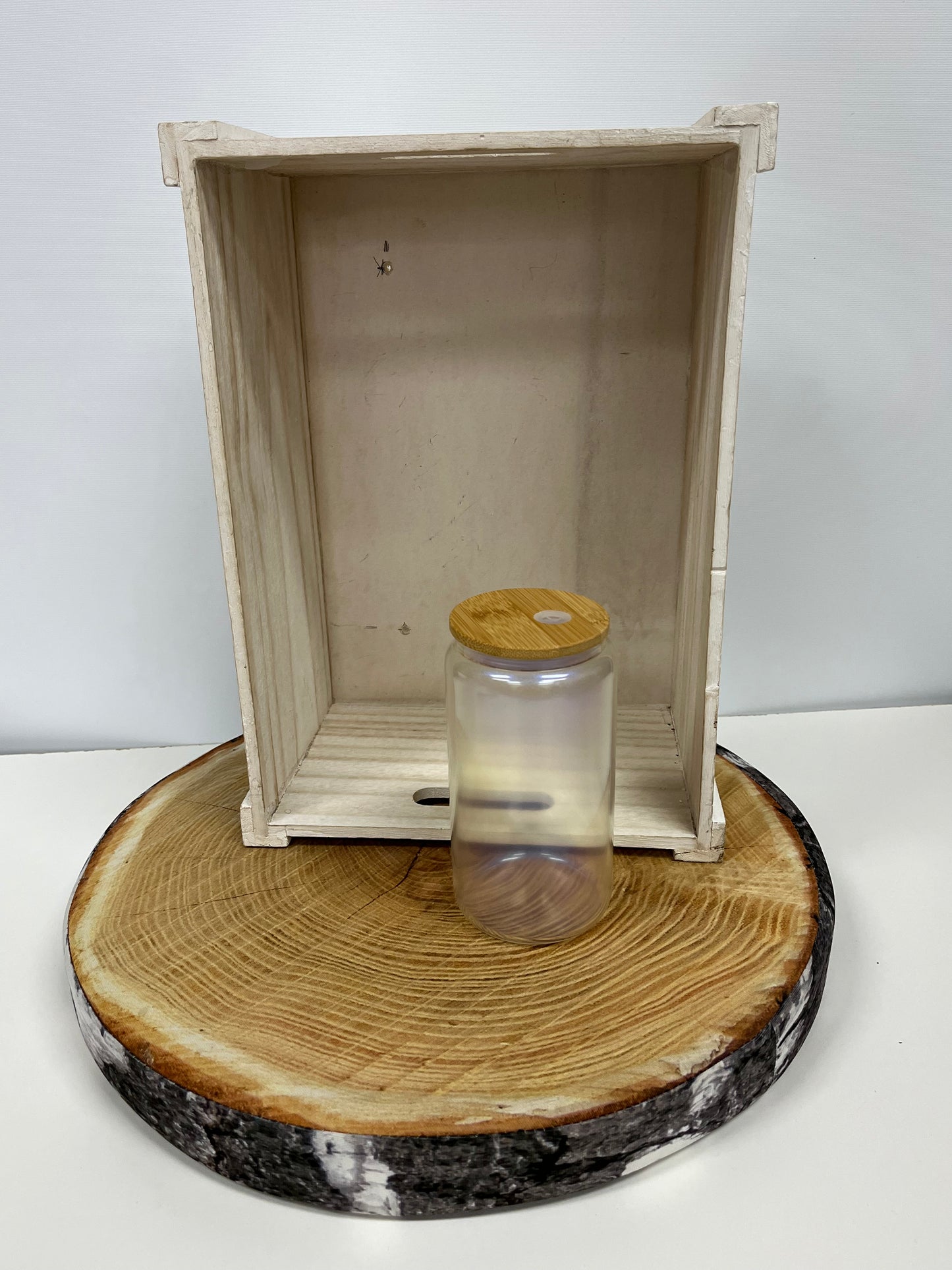 Verre en vitre scintillant