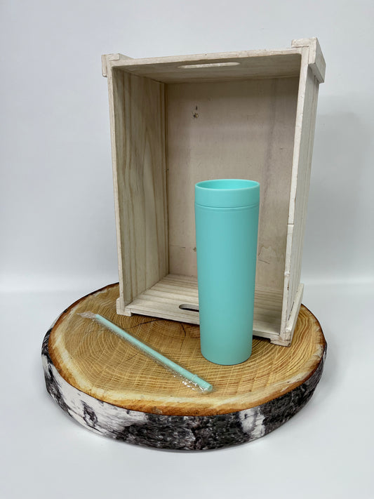 Bouteille en plastique colorée modèle 2 PASTEL