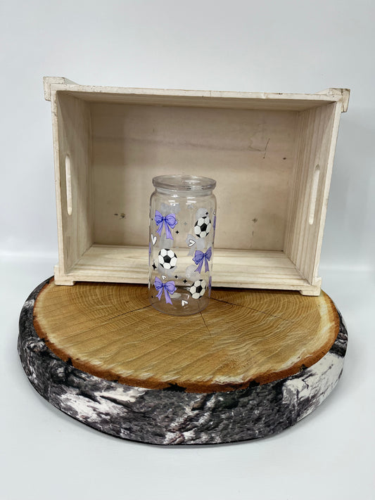 Verre en plastique-soccer et boucle
