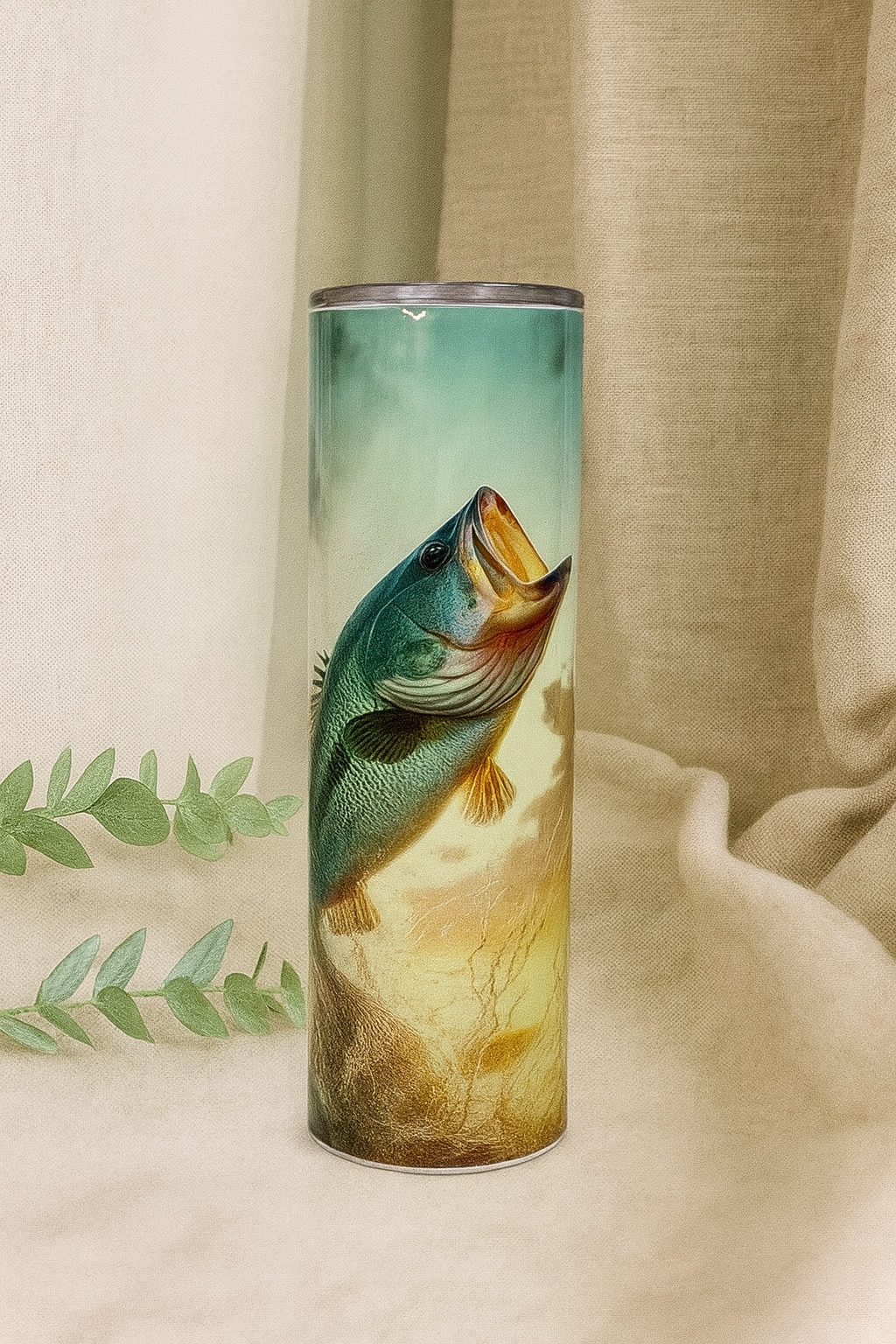 Bouteille de transport 20 oz- Gros poisson