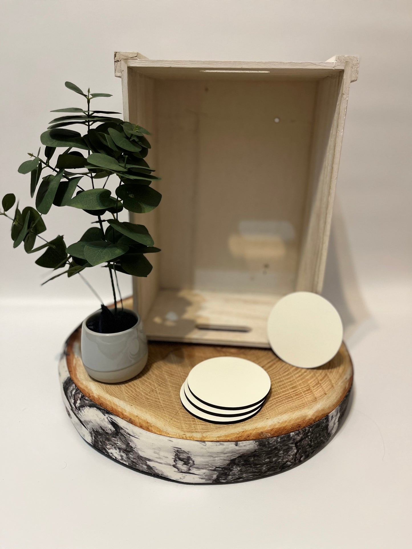 Sous-verres rond en MDF