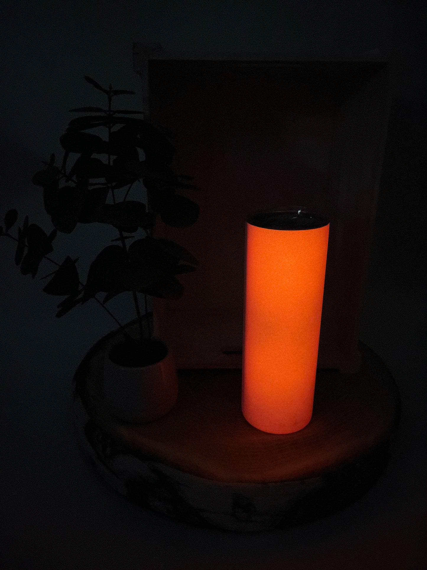 Bouteille de transport phosphorescente