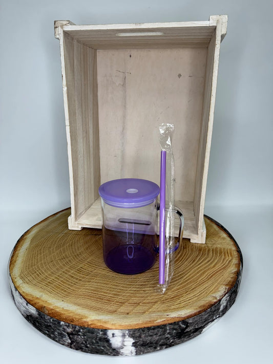 Tasse en vitre coloré dégradé
