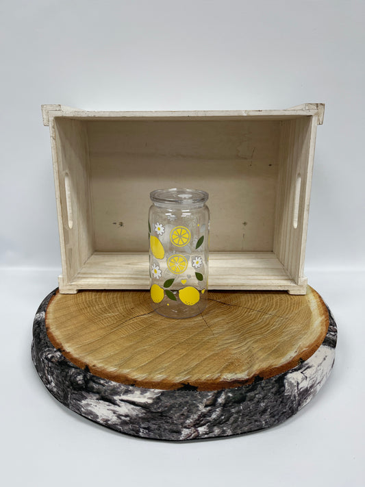 Verre en plastique- Citrons