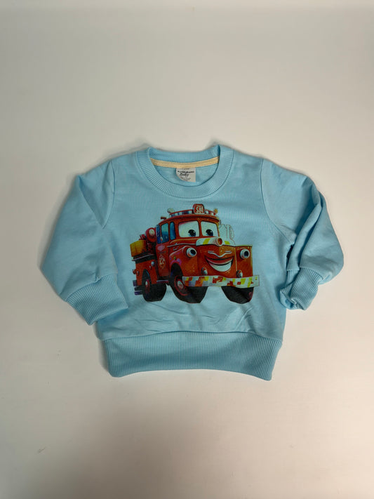 Crewnecks pour enfants «pompier »