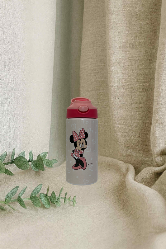 Bouteille pour enfant modèle 1- souris avec boucle