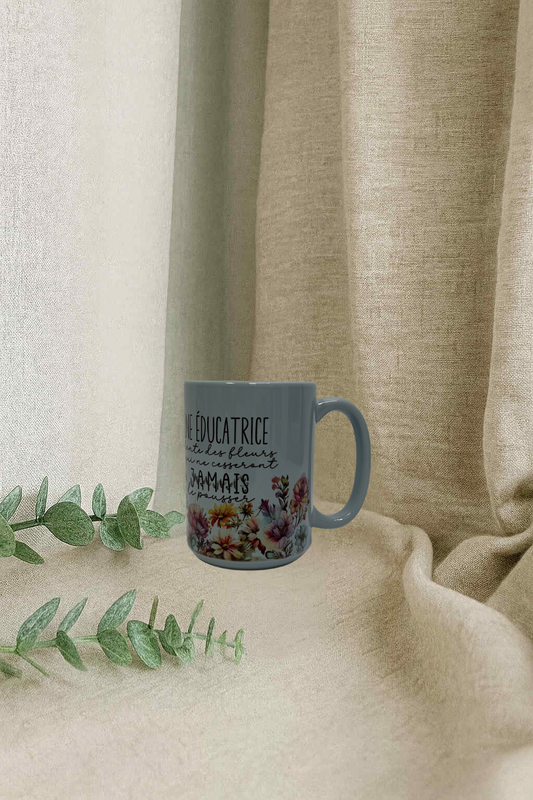 Tasse en ceramique (grande)- Éducatrice