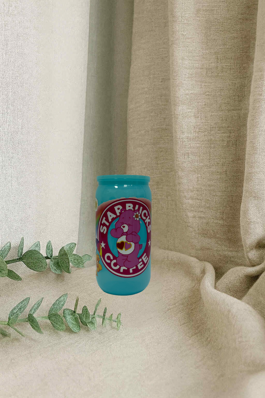 Verre en plastique- ourson câlin