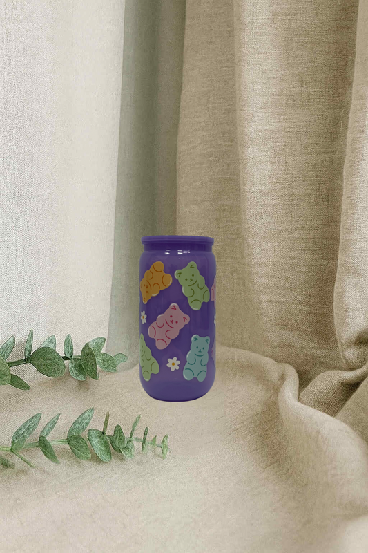 Verre en plastique- Oursons bonbons