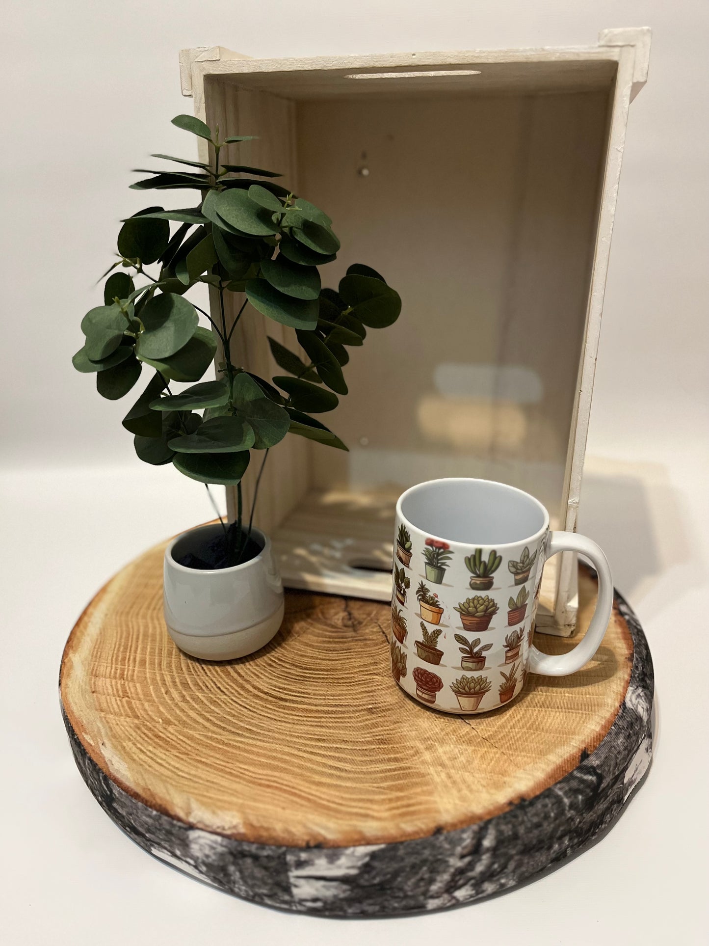 Tasse en céramique (grande) -Plantes en pot