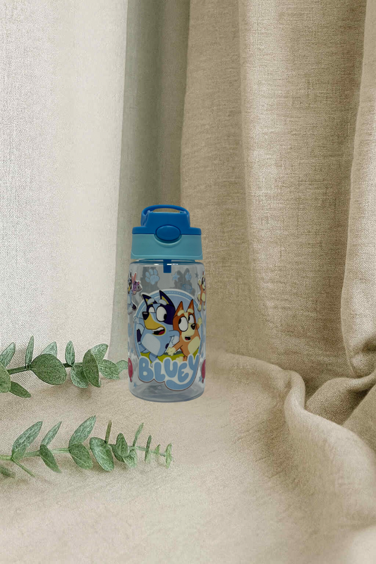 Bouteille pour enfant-Famille chien bleu