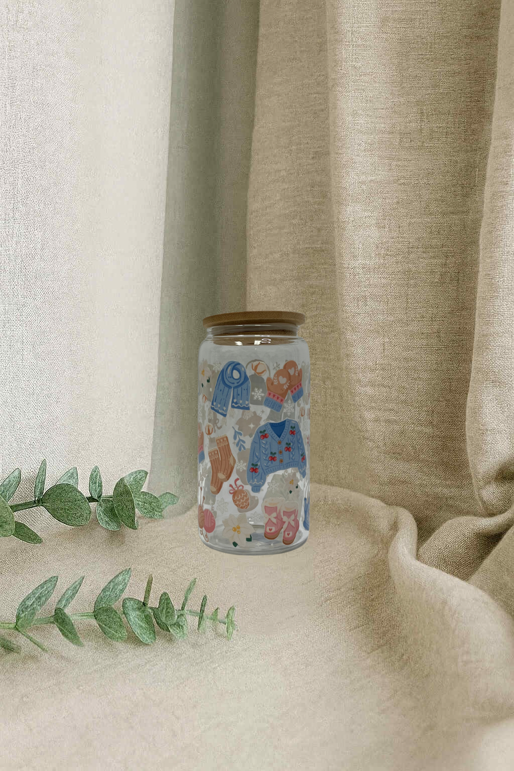 Verre en vitre-Hiver