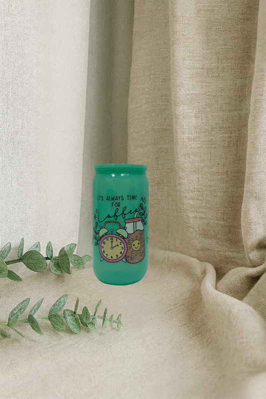 Verre en plastique- café soleil