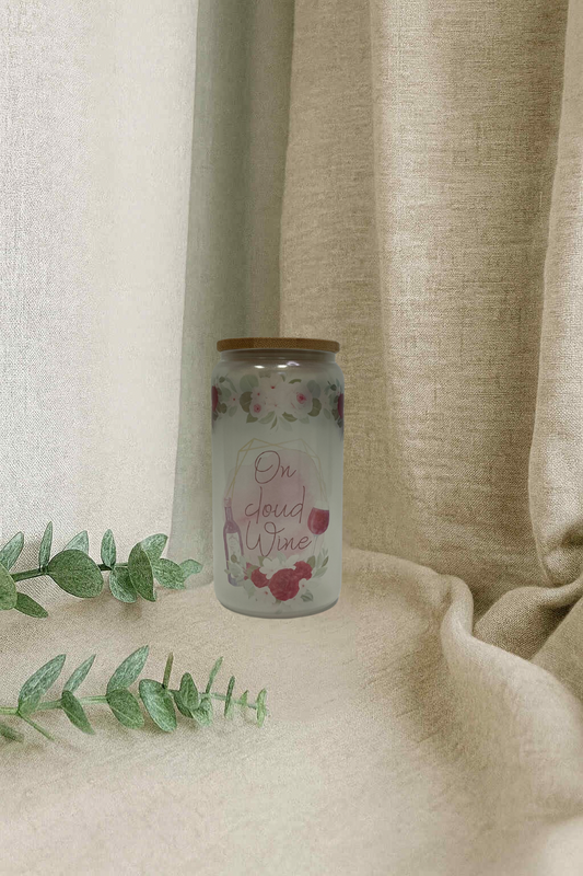 Verre en vitre uv rouge - vin