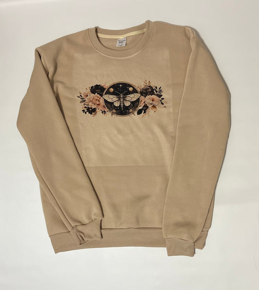 Crewneck «papillon de nuit»