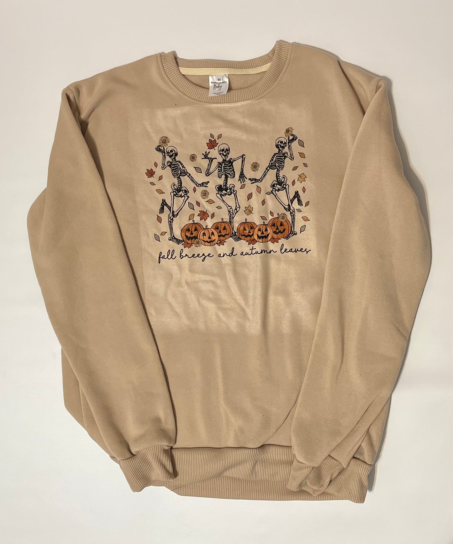 Crewneck «l’automne aux squelettes »