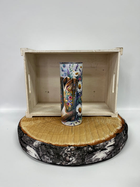 Bouteille de transport 20 oz-Bottes de cowgirls