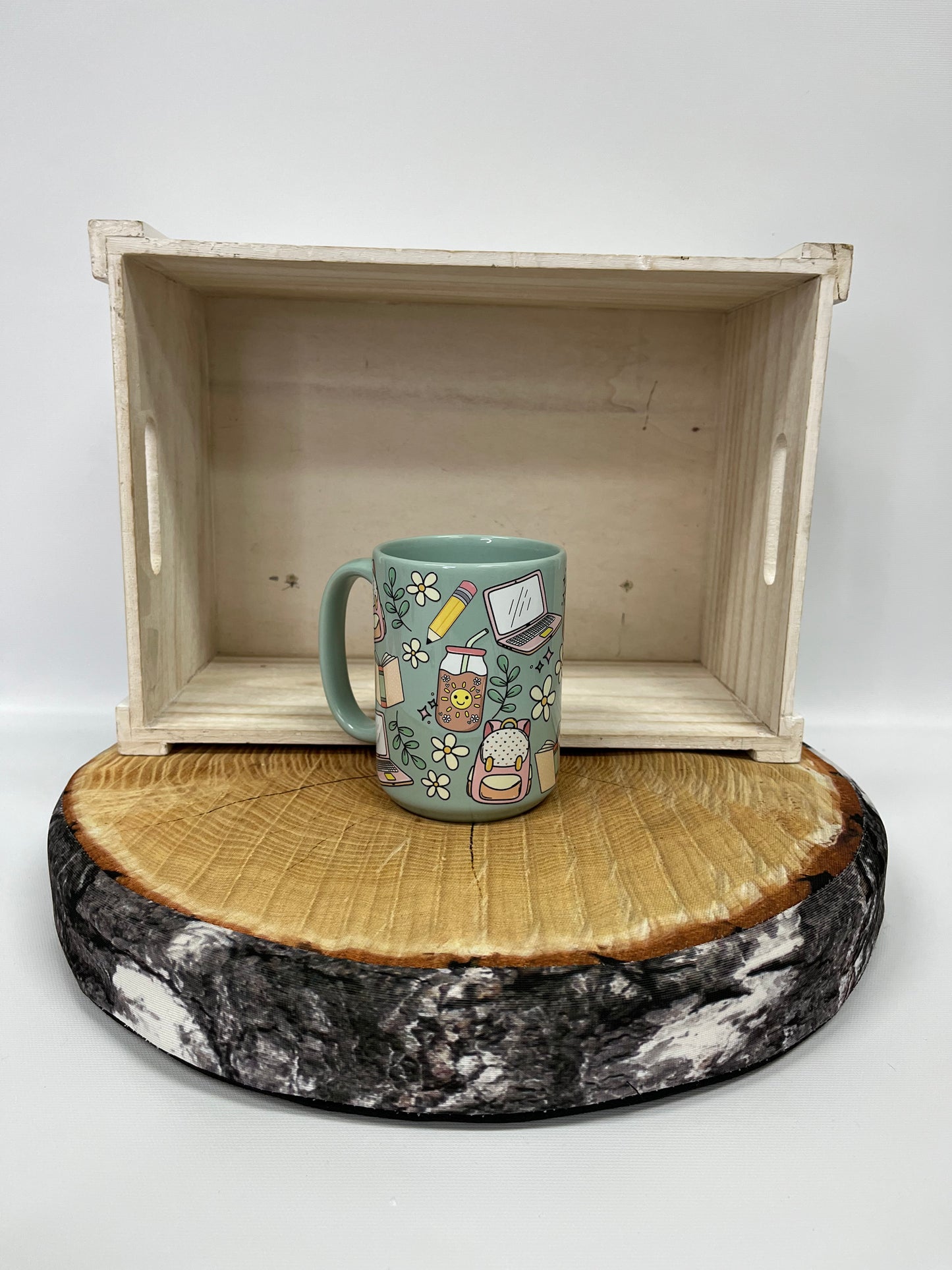 Tasse en céramique (grande)- sac à dos