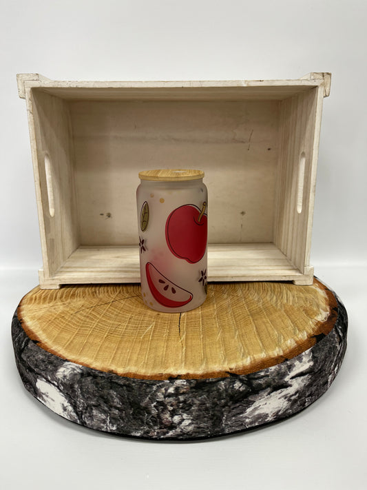 Verre en vitre- Pommes et pépins
