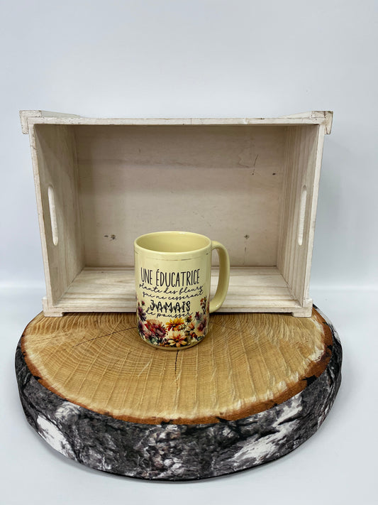Tasse en ceramique (grande)- Éducatrice