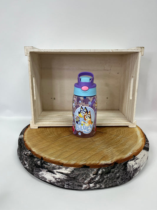 Bouteille pour enfant- chien bleu
