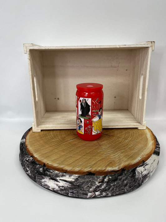 Verre en plastique- Rouge pomme