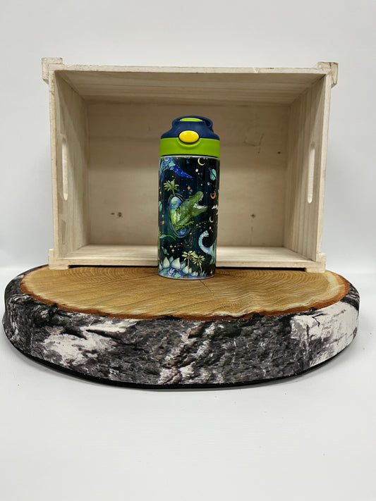 Bouteille pour enfant modèle 1- Jurassic spatial fleural