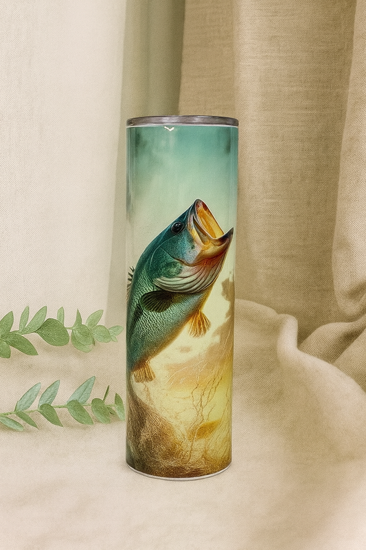 Bouteille de transport 20 oz- Gros poisson