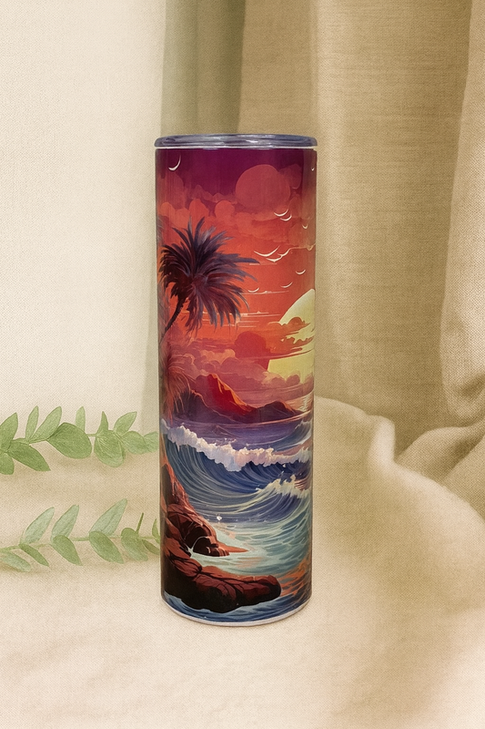 Bouteille de transport 20 oz- Plage